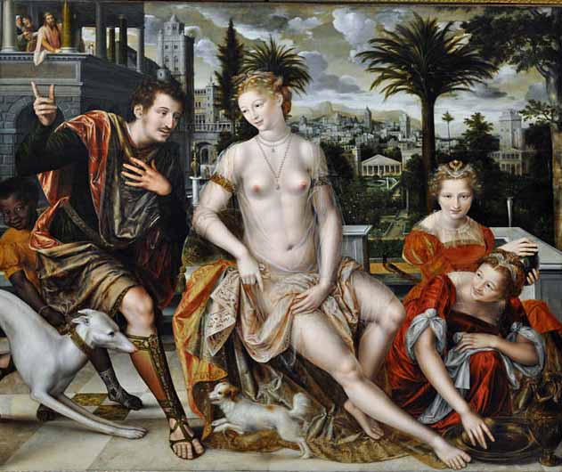 Jan Massijs David and Bathsheba